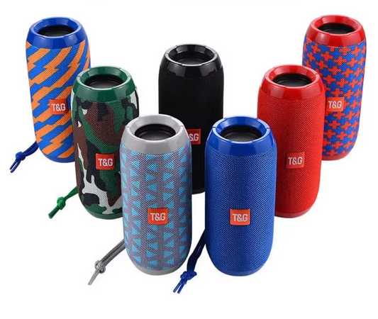 TG117 Portable Bluetooth Speaker Outdoor Wireless Woofer Free Call /FM/TF Card/Usb Flash Drive Connect Mobile Phone/Tablet