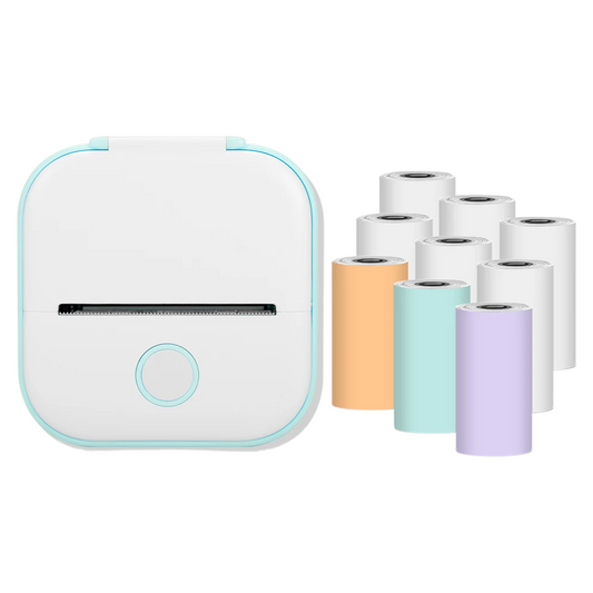 Phomemo T02 Wireless Thermal Printer: Portable Pocket Photo/Label/List Printer