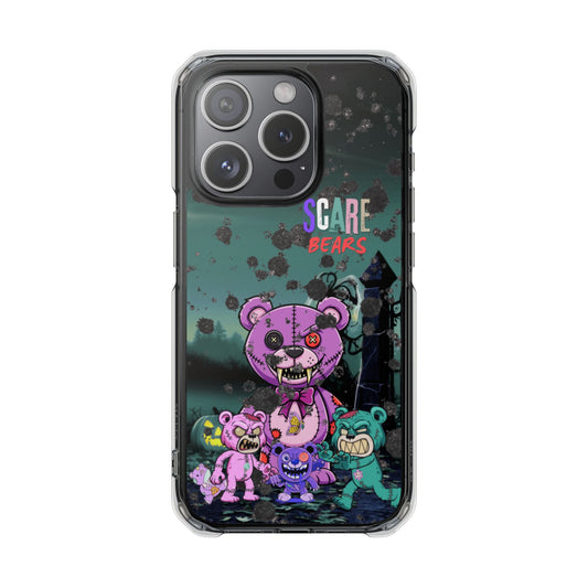 Clear Magnetic Phone Case – Scare Bears