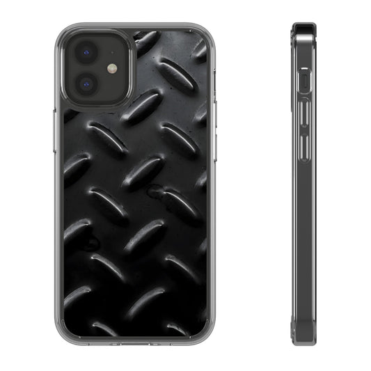 Clear Phone Case – Blackout Plate