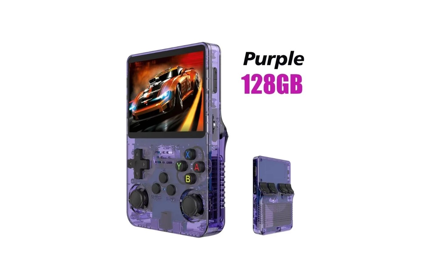 R36S Retro Gaming System: 256GB, 3.5" IPS, Portable