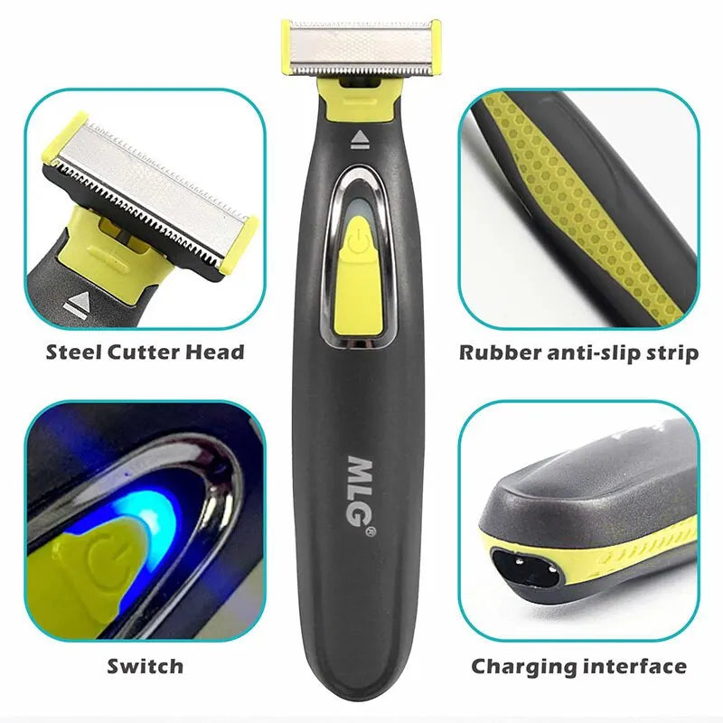 T-Blade Full Body Trimmer: USB, Washable, for Men & Women