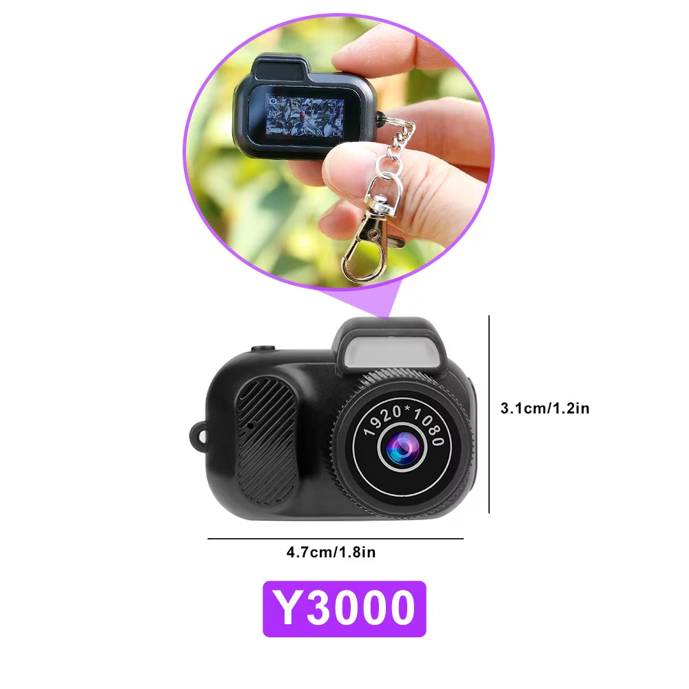 Retro Mini Video Recorder: HD, Screen, Flash, Portable