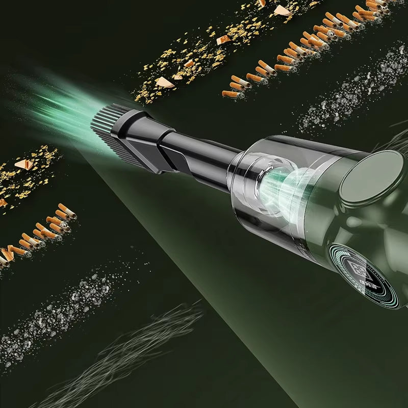 98000Pa Cordless Handheld Vacuum: Wet/Dry, High Power, Car & Home Use