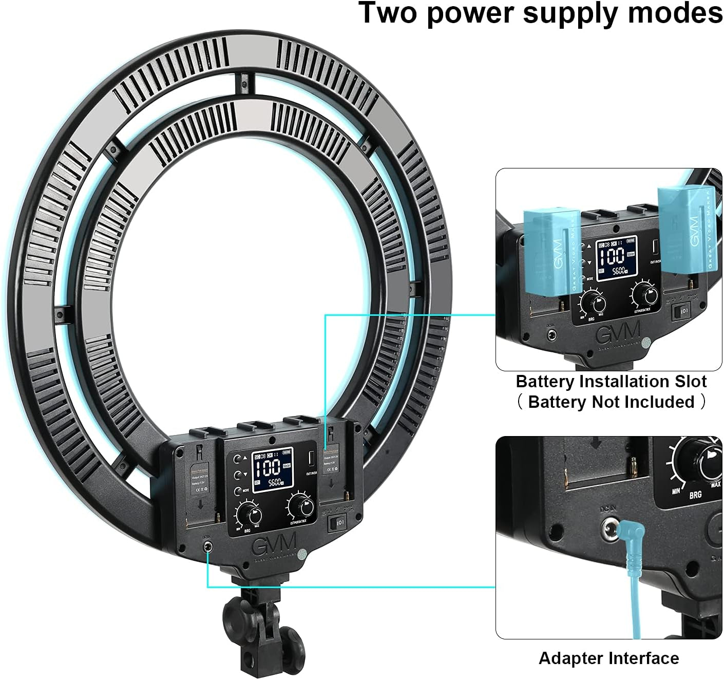 GVM Ring Light,Professi