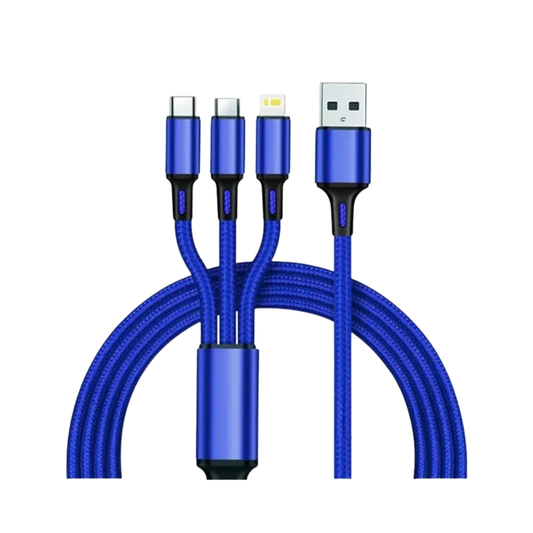 3-in-1 Charging Cable – One Cable for Multiple Devices