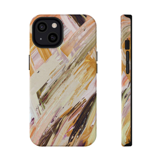Impact-Resistant Phone Case – Brush & Bronze