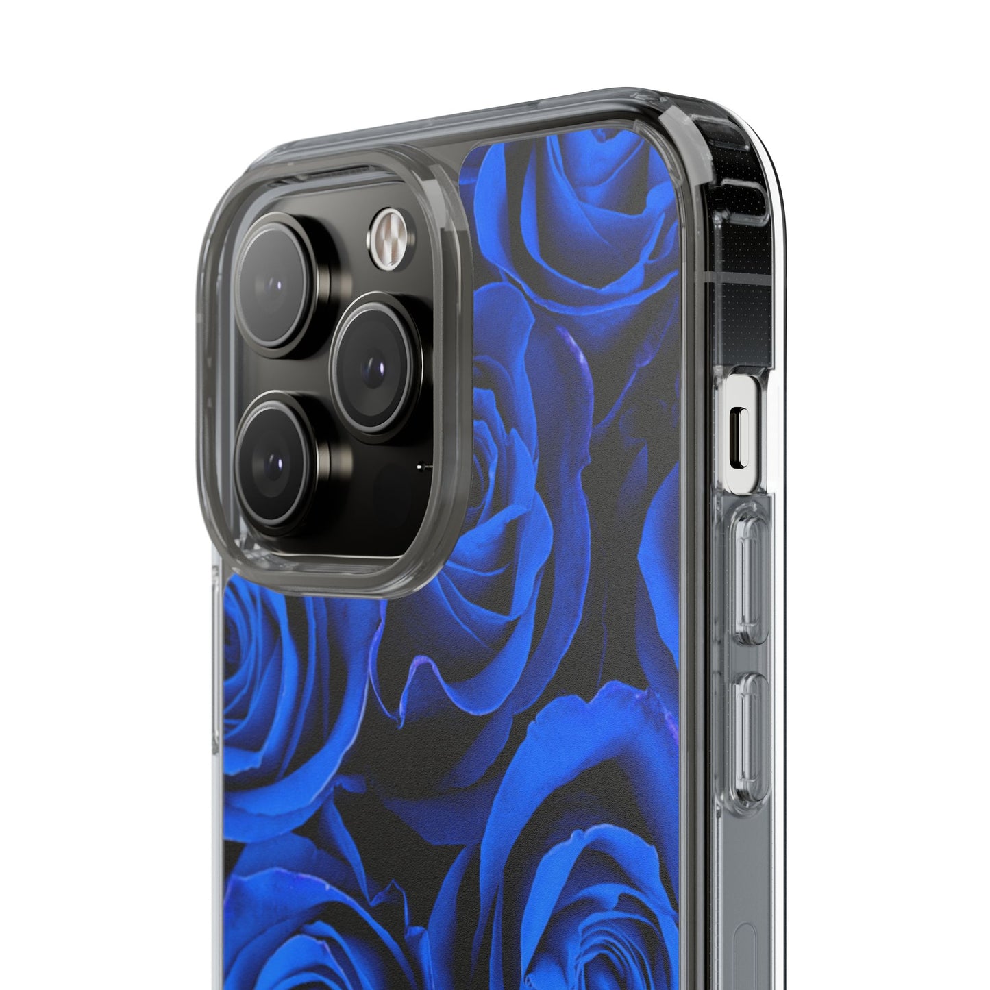Clear Phone Case – Midnight Bloom