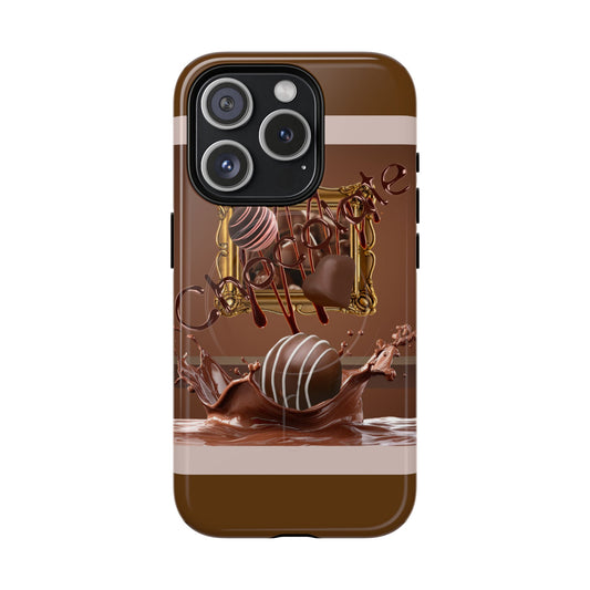 Protective Magnetic Phone Case – Chocolate Truffle