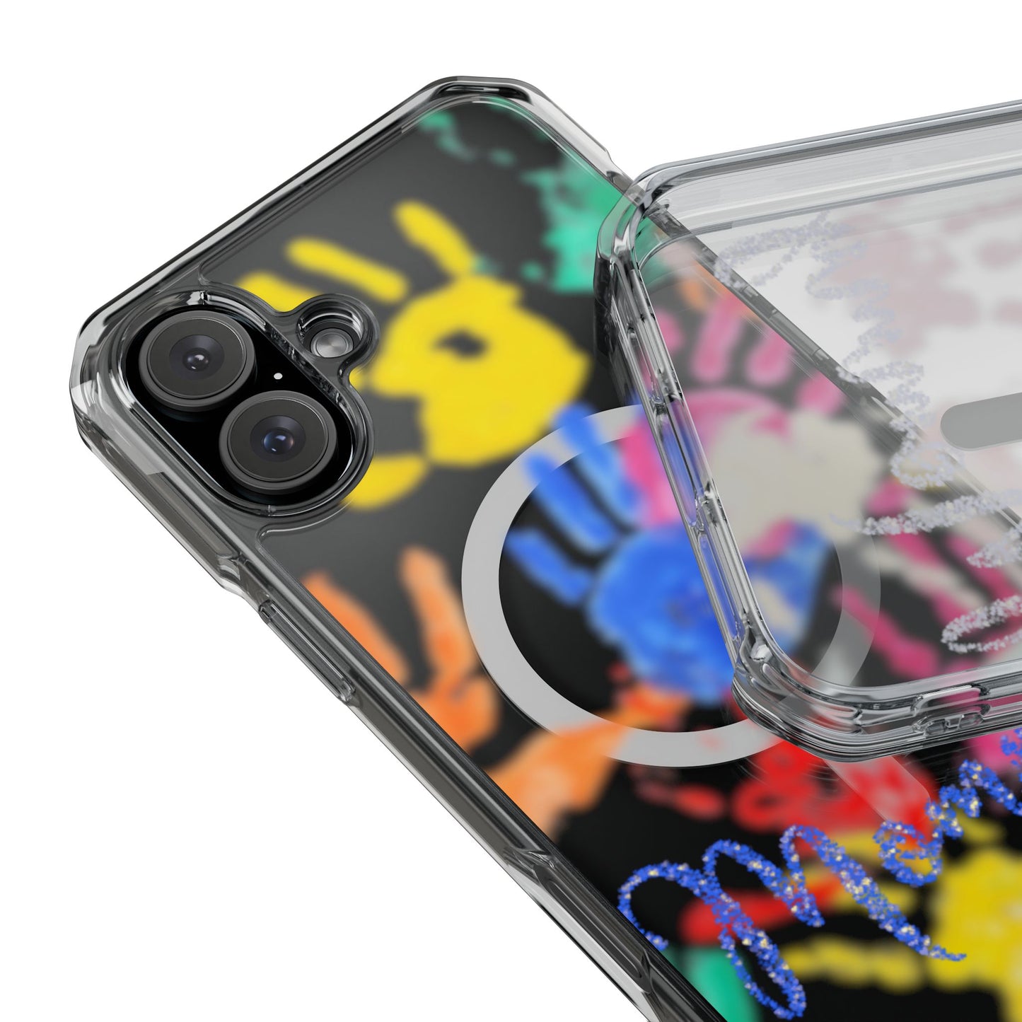 Clear Magnetic Phone Case – Handprint Memories