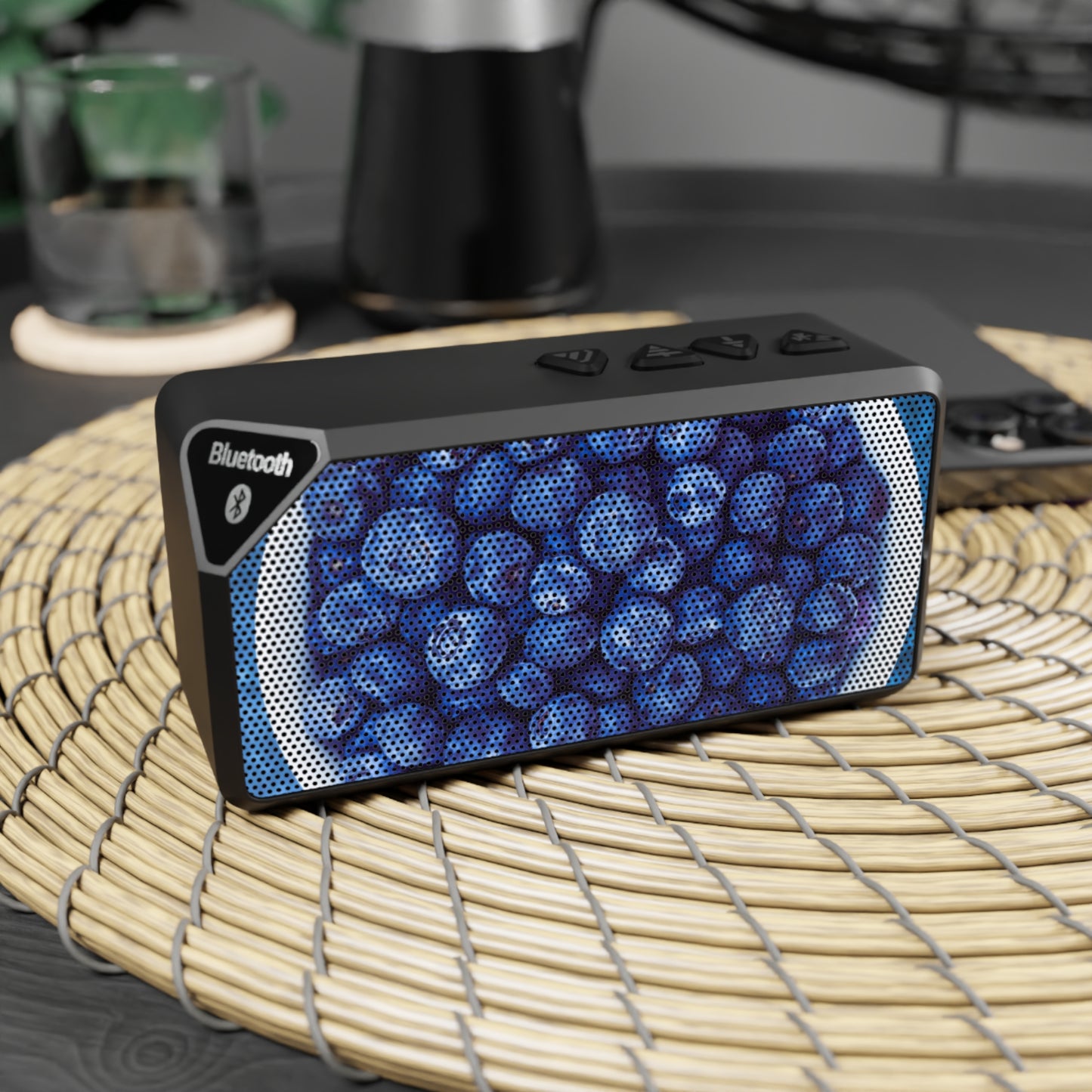 Portable Bluetooth Speaker – Chilled Blueberries