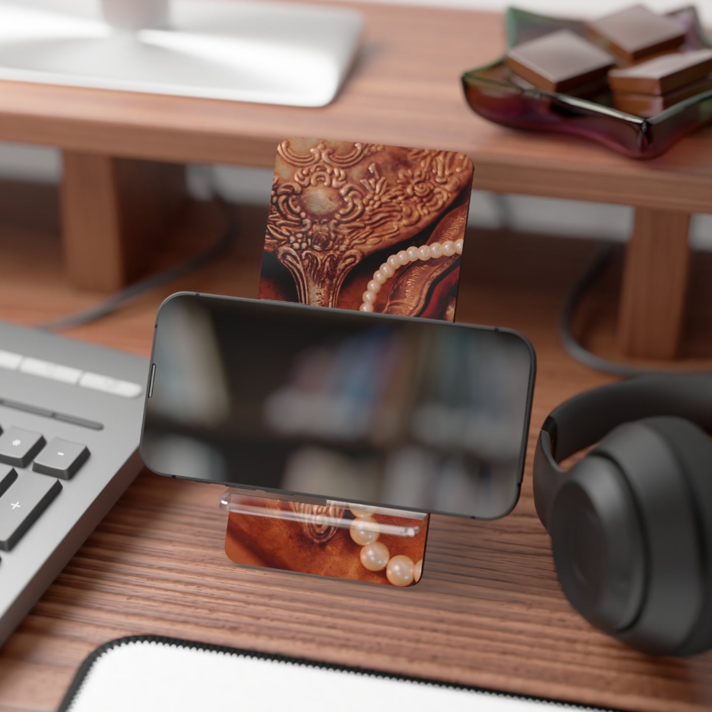 Phone Stand – Bronze Vanity