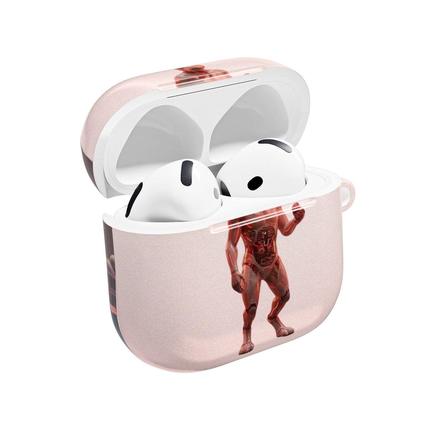 Earbud Case Cover – Cyber Bunny