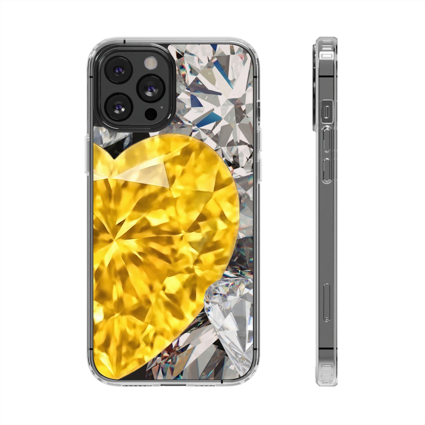 Clear Magnetic Phone Case – Heart of Gold