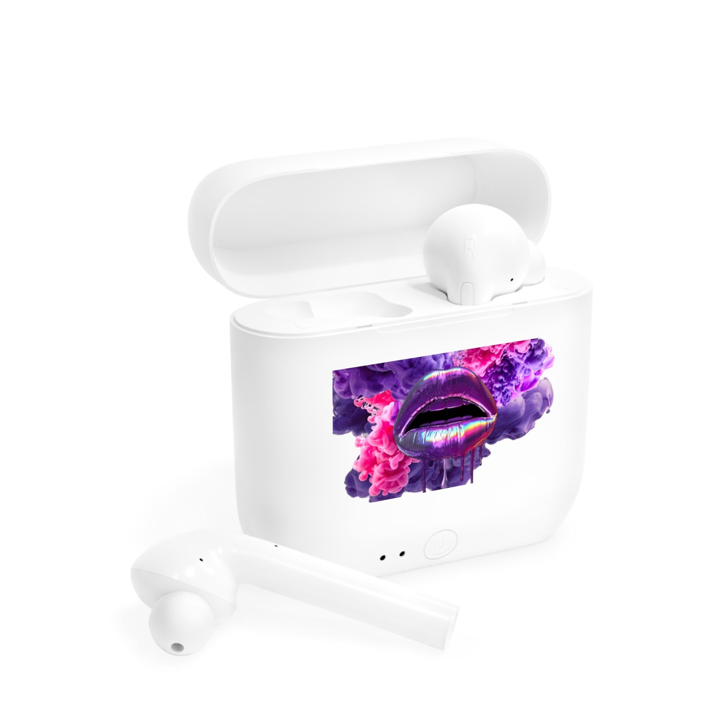 Wireless Earbuds – Purple Haze Lips
