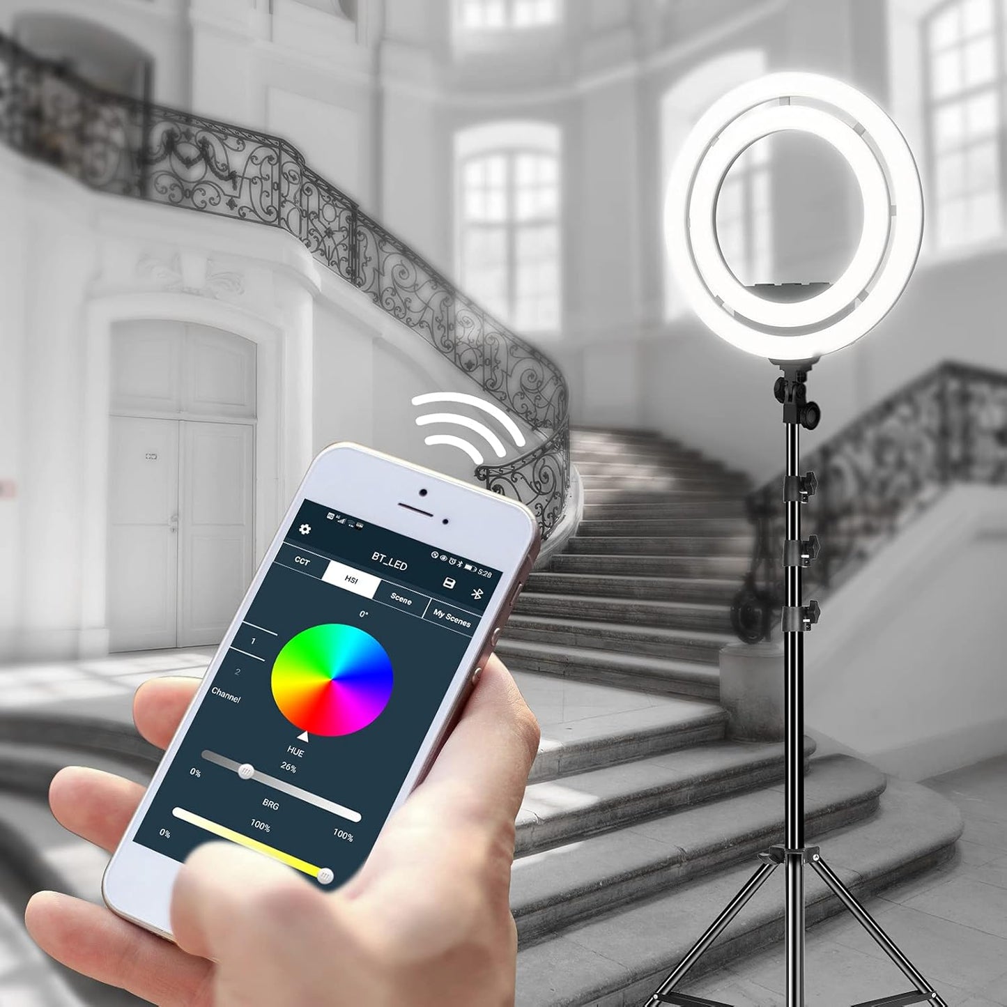GVM Ring Light,Professi
