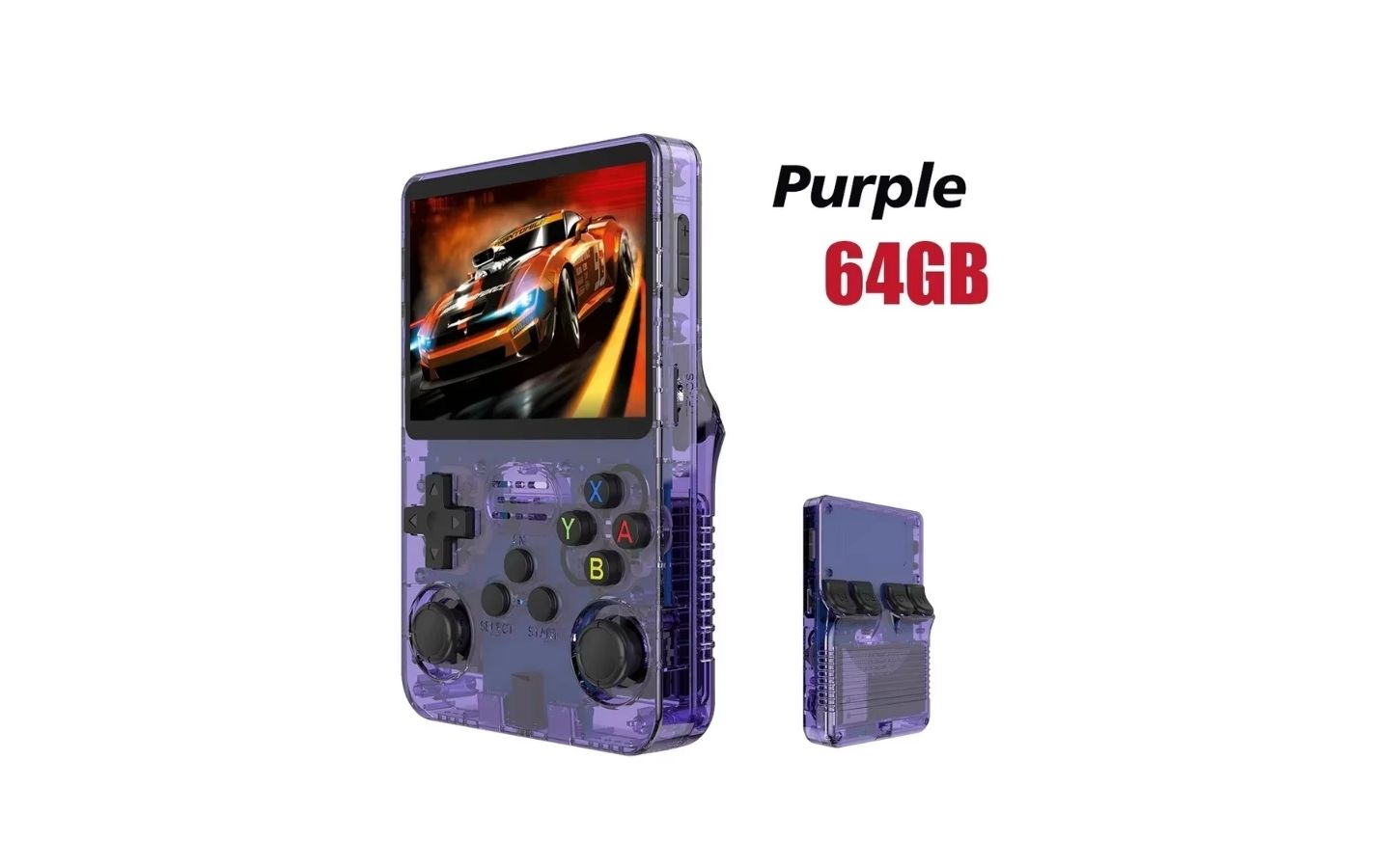 R36S Retro Gaming System: 256GB, 3.5" IPS, Portable