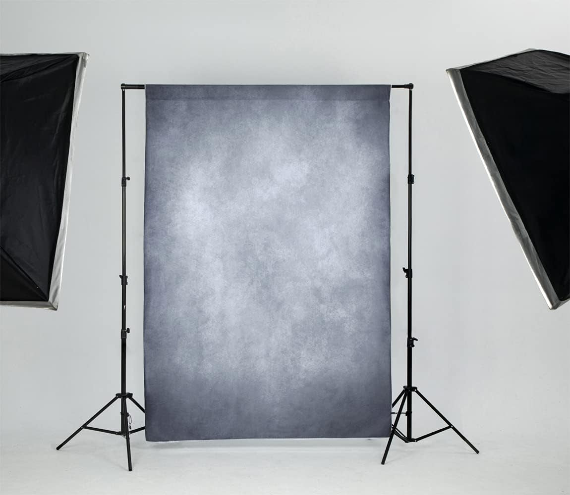 5X7Ft Abstract Blue Grey Backdrop Portrait Backdrops for Vintage Photography