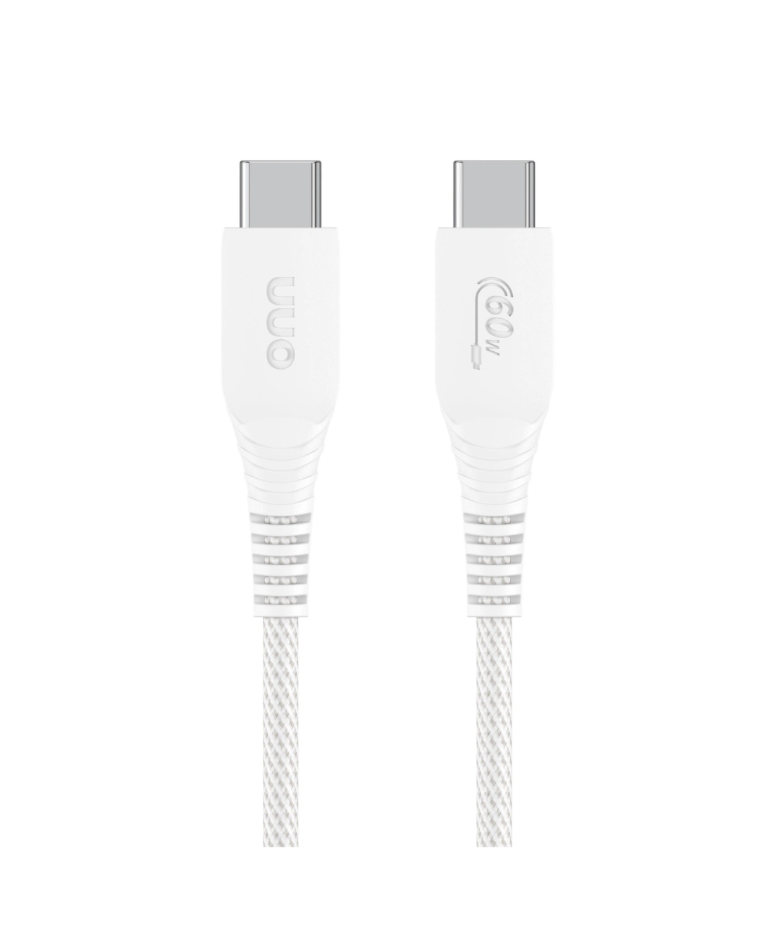 3ft USB-C to USB-C Braided Charging Cable - iPhone/Samsung/Pixel Compatible