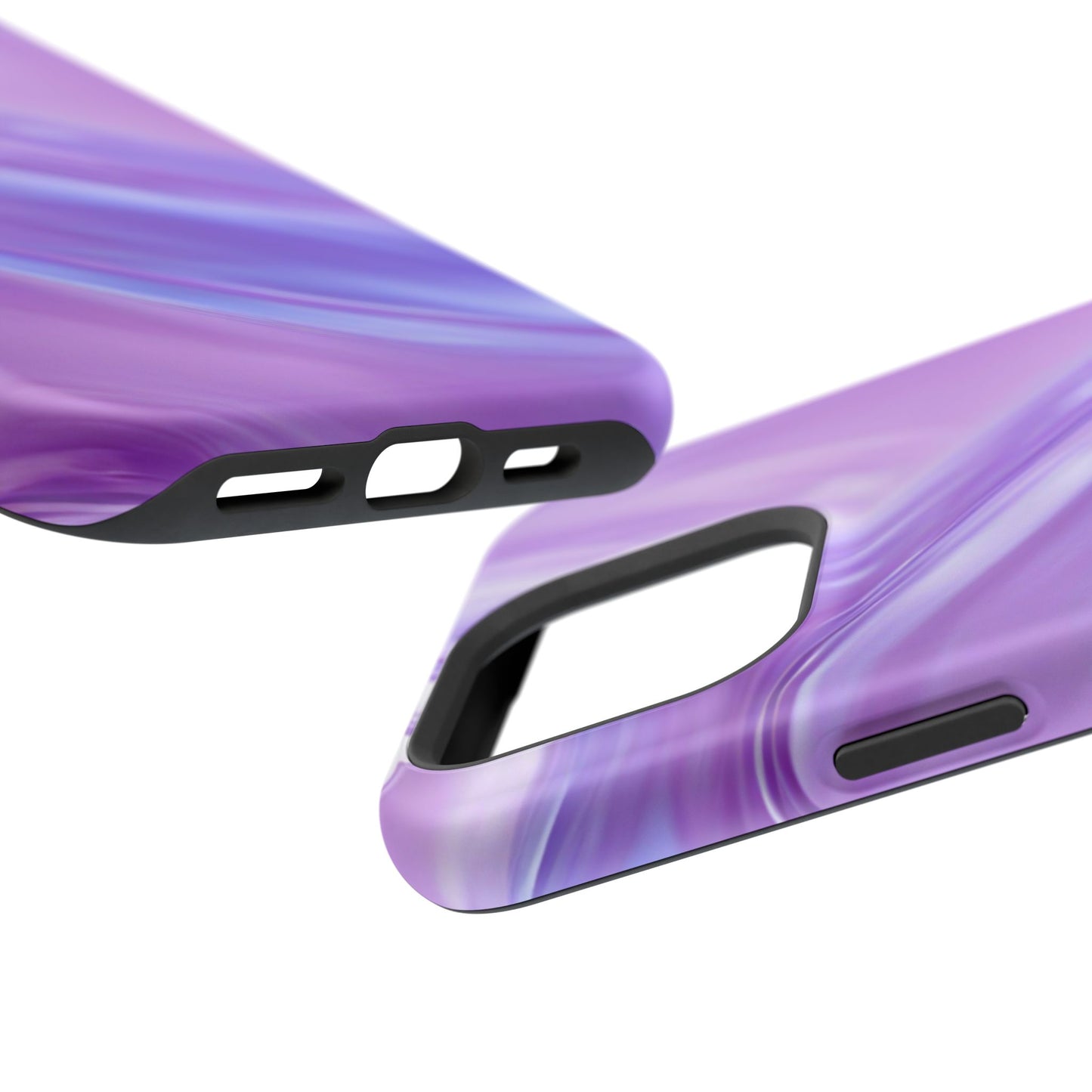 Wireless-Charging Compatible Case – Lavender Wave