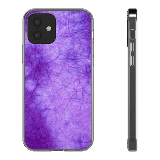 Clear Phone Case – Neon Dusk