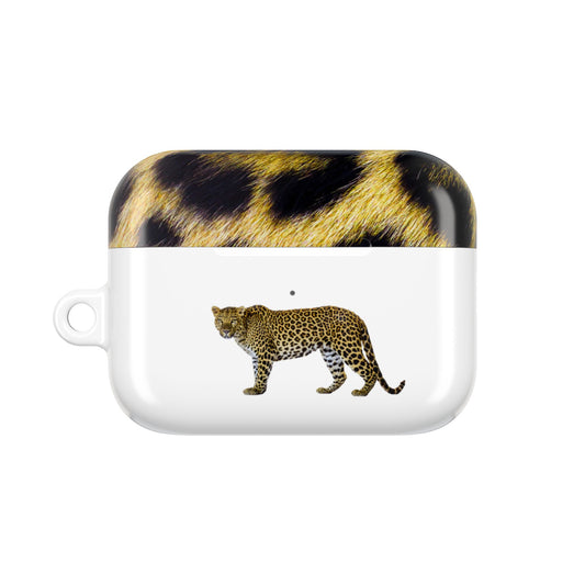 Earbud Case Cover – Leopard Luxe