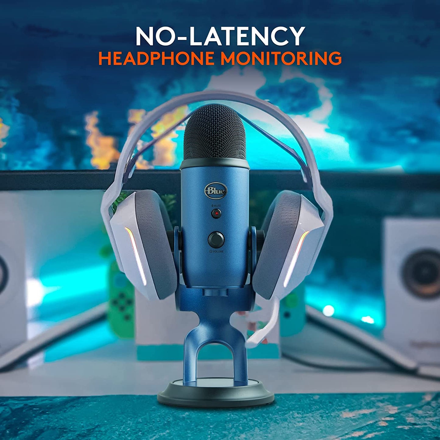 Logitech Yeti USB Microphone: Studio Sound for Gaming, Streaming & More