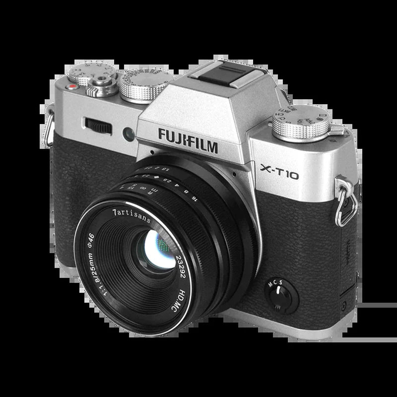 7Artisans 7 Artisans 25Mm F1.8 Manual Focus Prime Lens for Sony E/Fujifilm Fx/Canon Eos-M/Olympus and Panasonic Micro 4/3 Mount