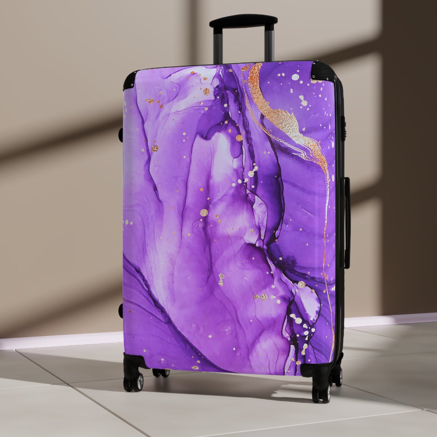 Hardshell Suitcase – Gilded Violet
