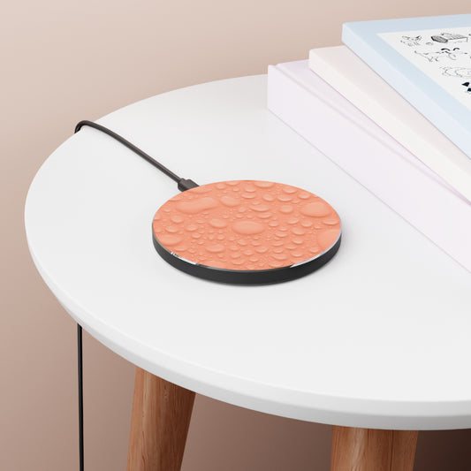 Wireless Charger – Apricot Rain