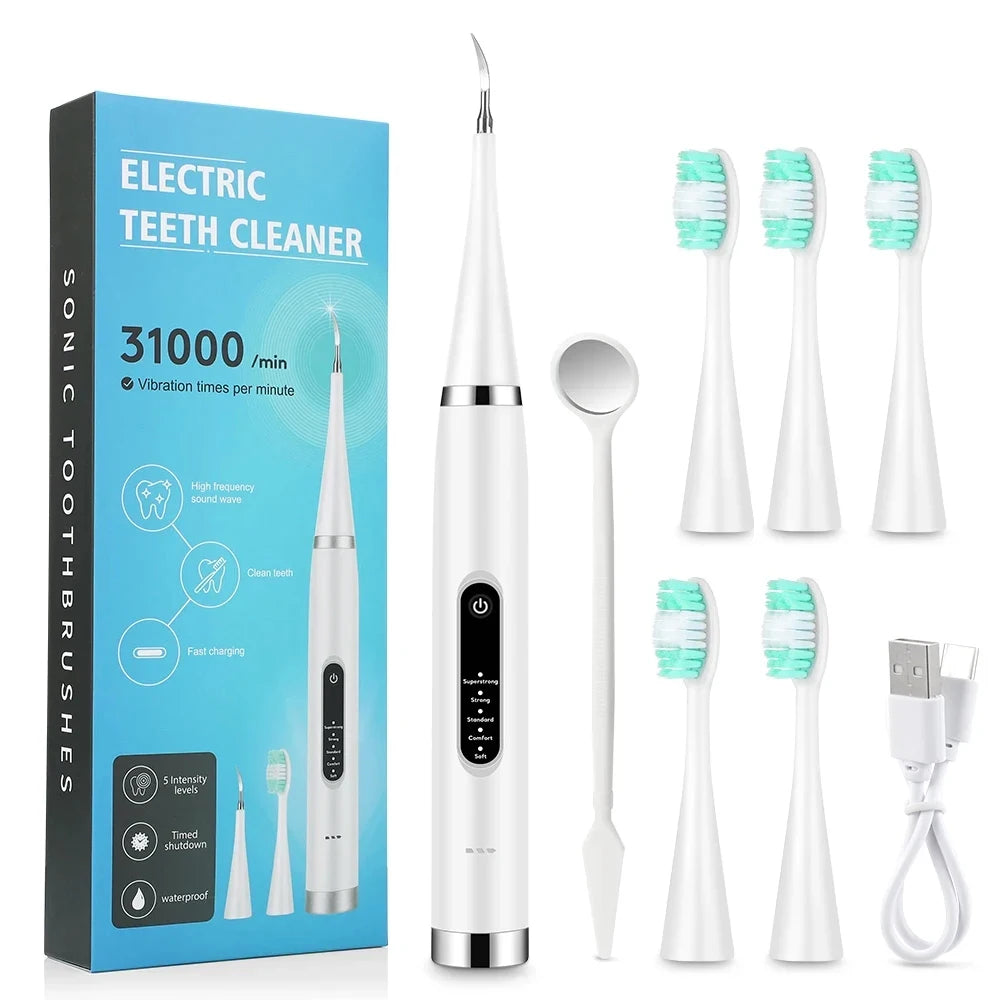 High Frequency Teeth Cleaner: Electric, Tartar & Plaque Removal
