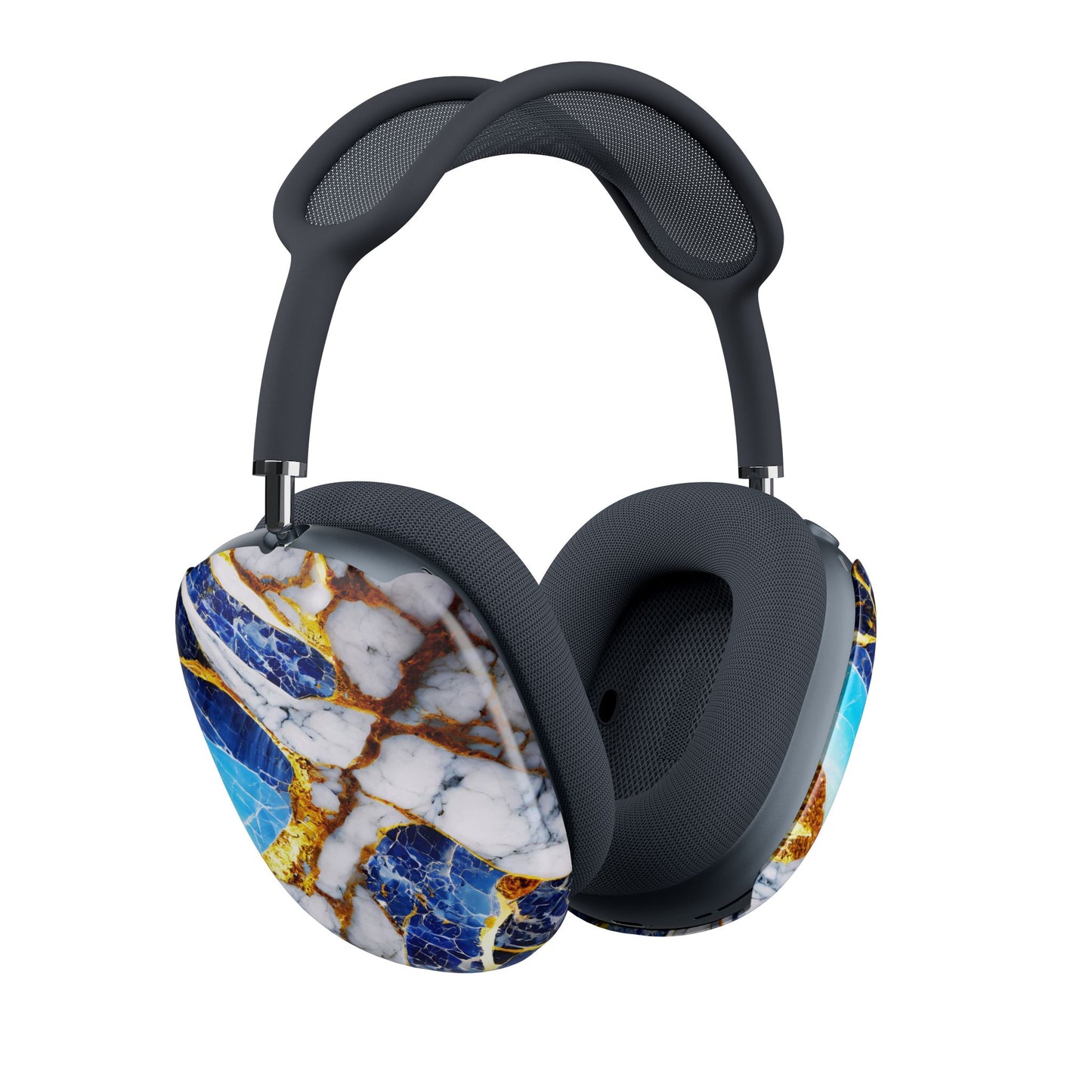 Headphone Ear Cup Covers – Sapphire Veins