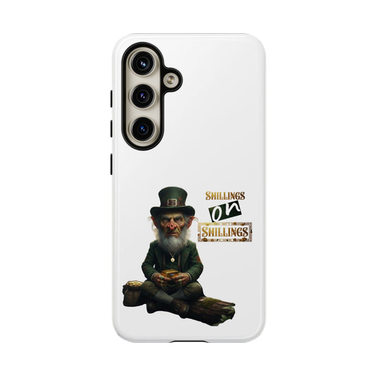 Protective Phone Case – “Shillings on Shillings” Leprechaun Design