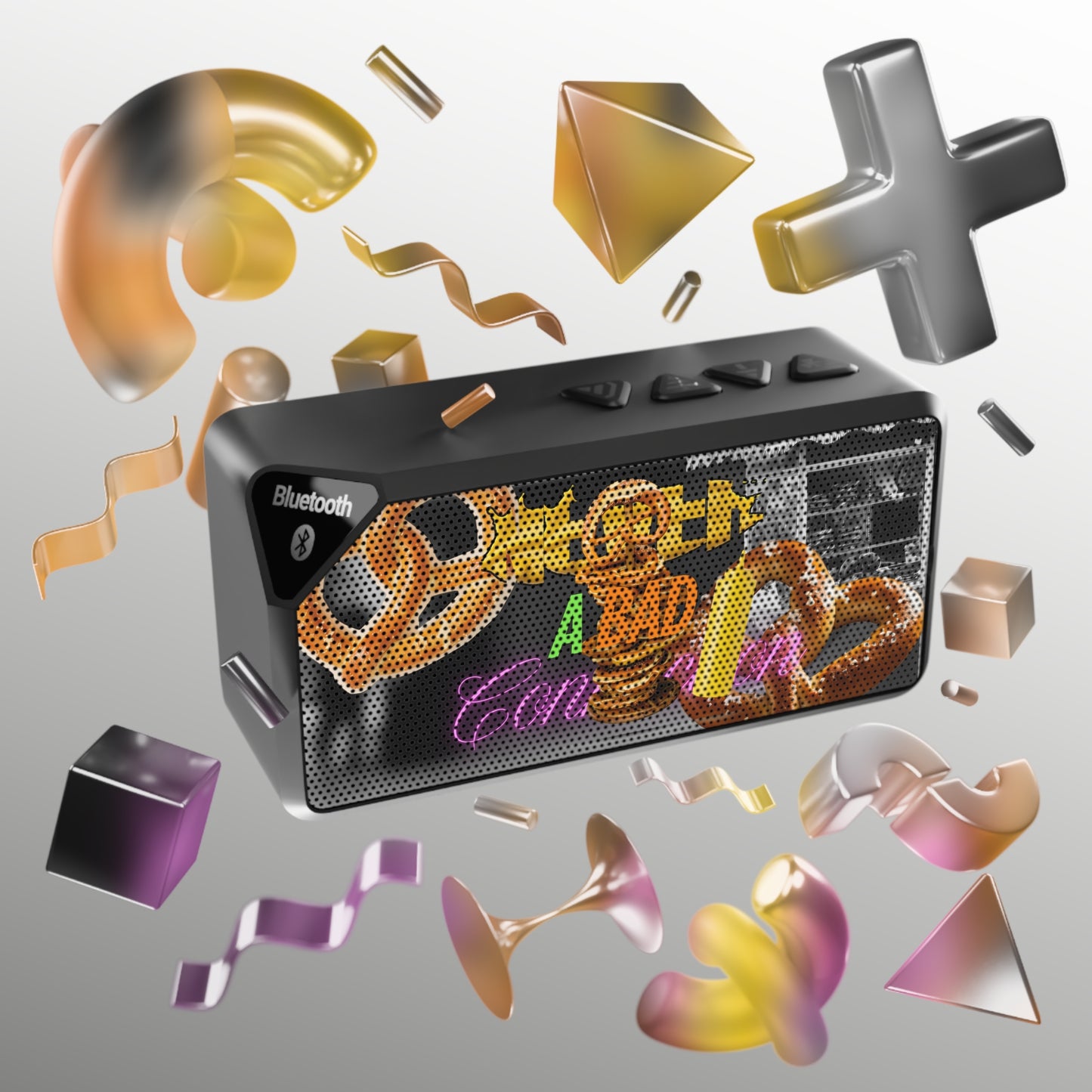 Portable Bluetooth Speaker – Never a Bad Connection Pretzel Stack