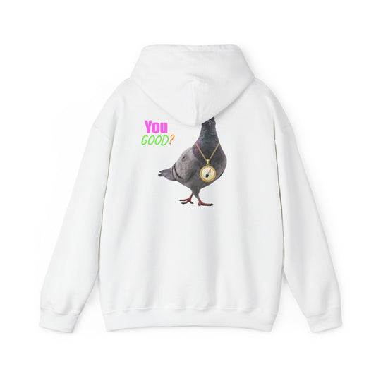 Graphic Hoodie – Cozy Everyday Warmth with “You Good?” Print