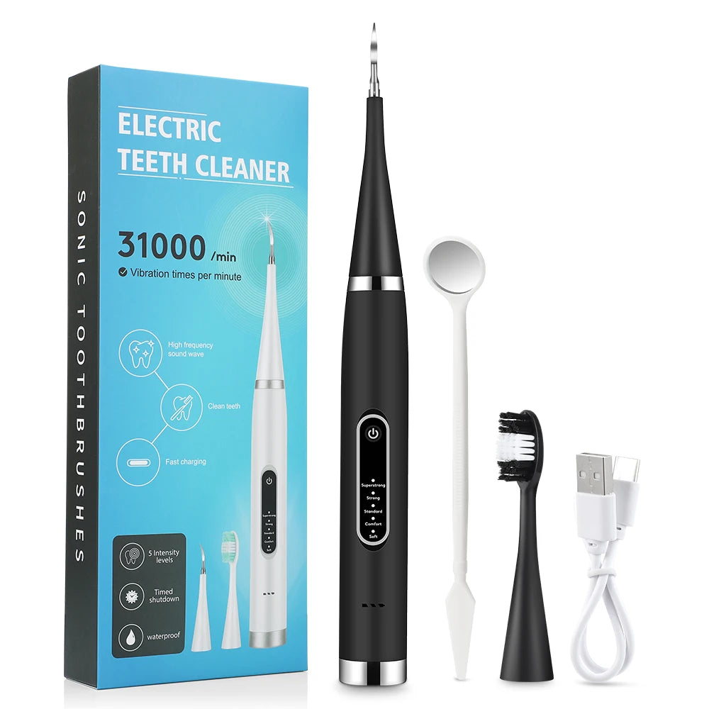 High Frequency Teeth Cleaner: Electric, Tartar & Plaque Removal
