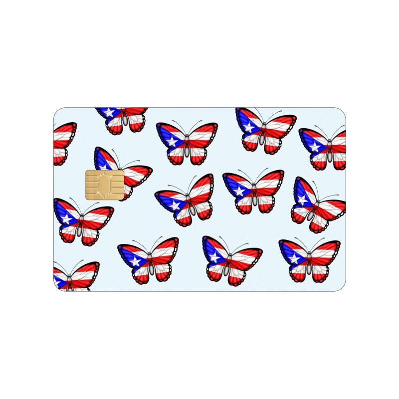 Puerto Rico Card Skin: Matte Finish, Premium Quality, No Residue