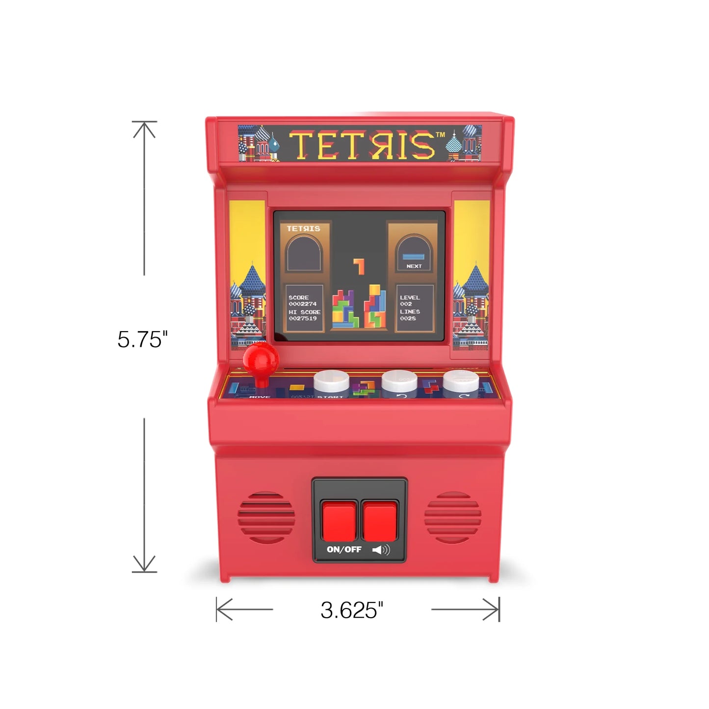 Arcade Classics, TETRIS Handheld Arcade Game, Children Ages 8 Years and Up