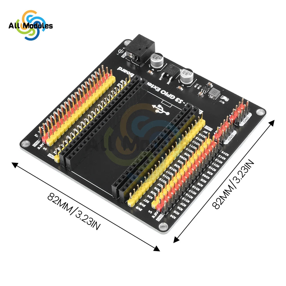 ESP32-S3 GPIO Iot Development Board Expansion Board ESP32 Expansion Board DC5.5 * 2.1 Interface