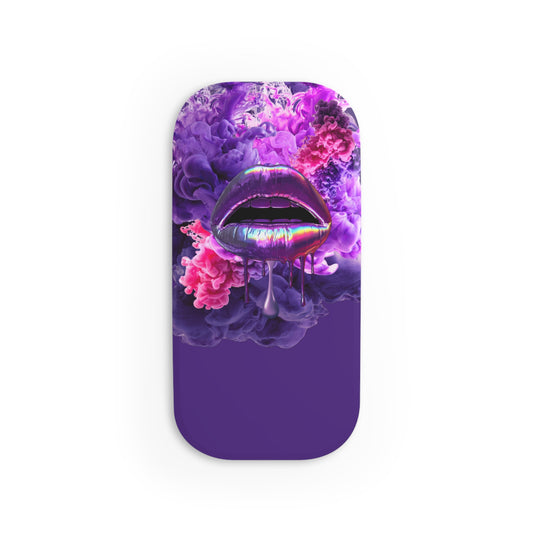 Phone Grip – Purple Haze Lips