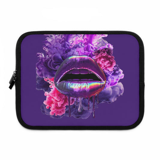 Laptop Sleeve – Purple Haze Lips