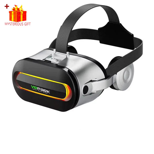 Viar 3D Virtual Reality VR Glasses Headset Bluetooth Devices Helmet Lenses Goggles Smart Smartphone Phone Headphones Mobile Game