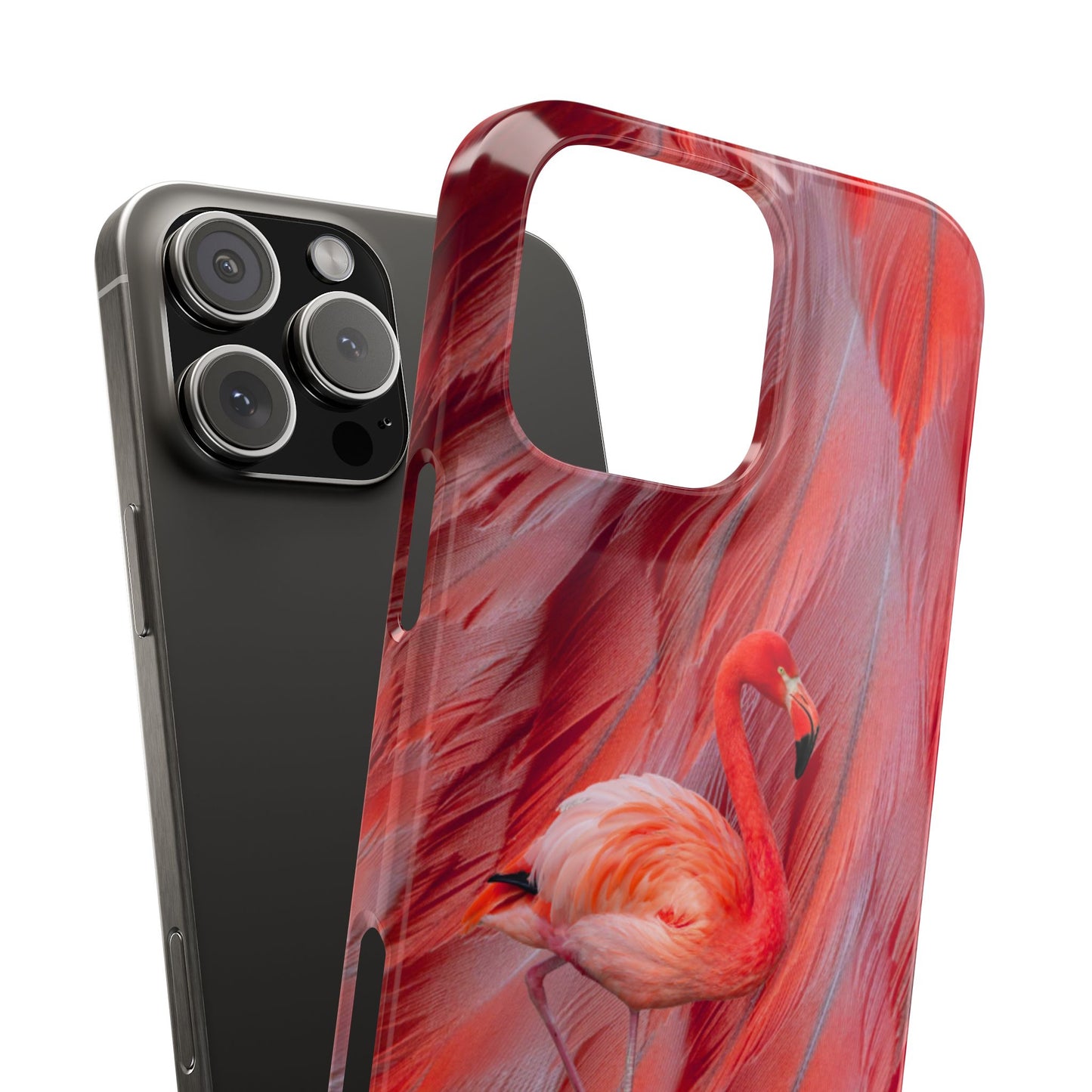 Slim Phone Case – Scarlet Plume