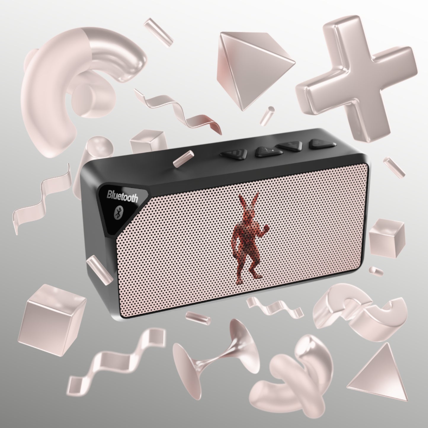 Portable Bluetooth Speaker - Cyber Bunny