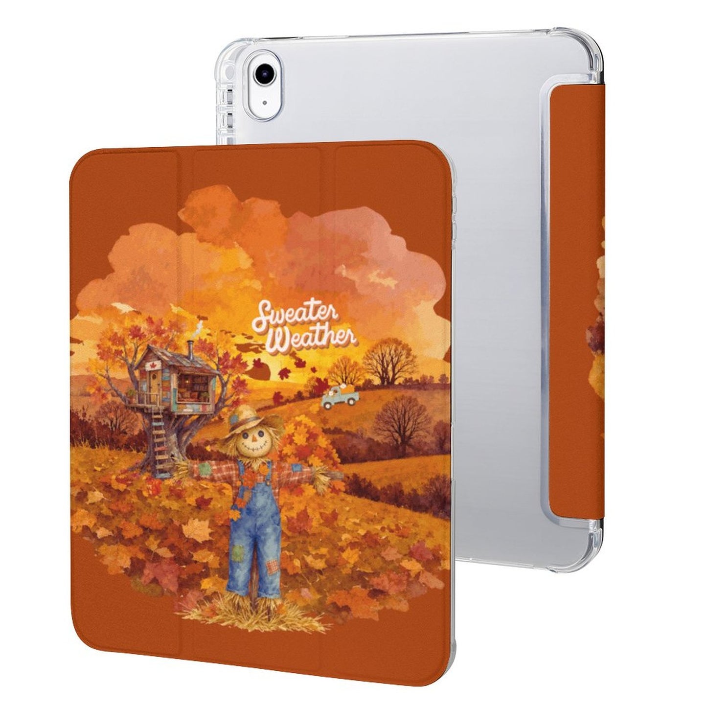 Tablet Case with Pencil Holder – Sweater Weather