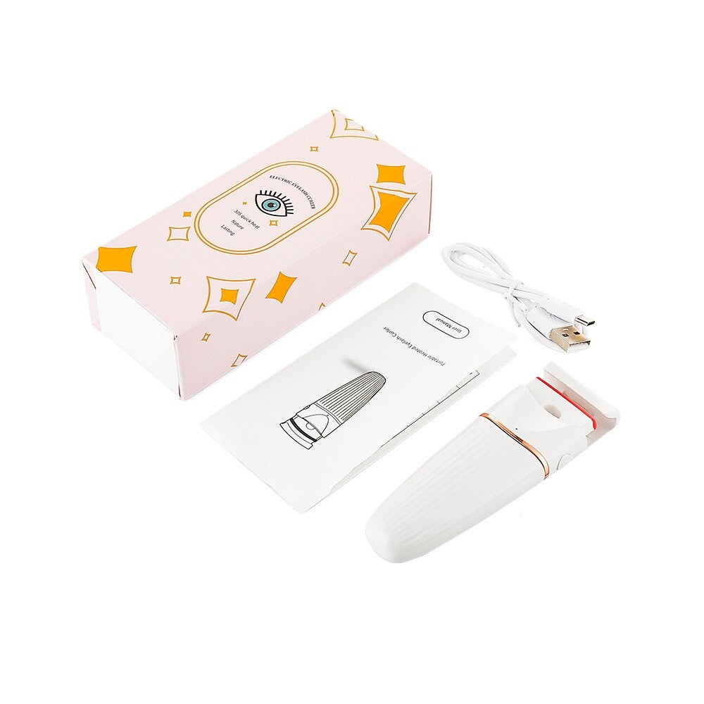 Electric Smart Heated Eyelash Curler Makeup Long Lasting Lashes Curl Beauty Tool