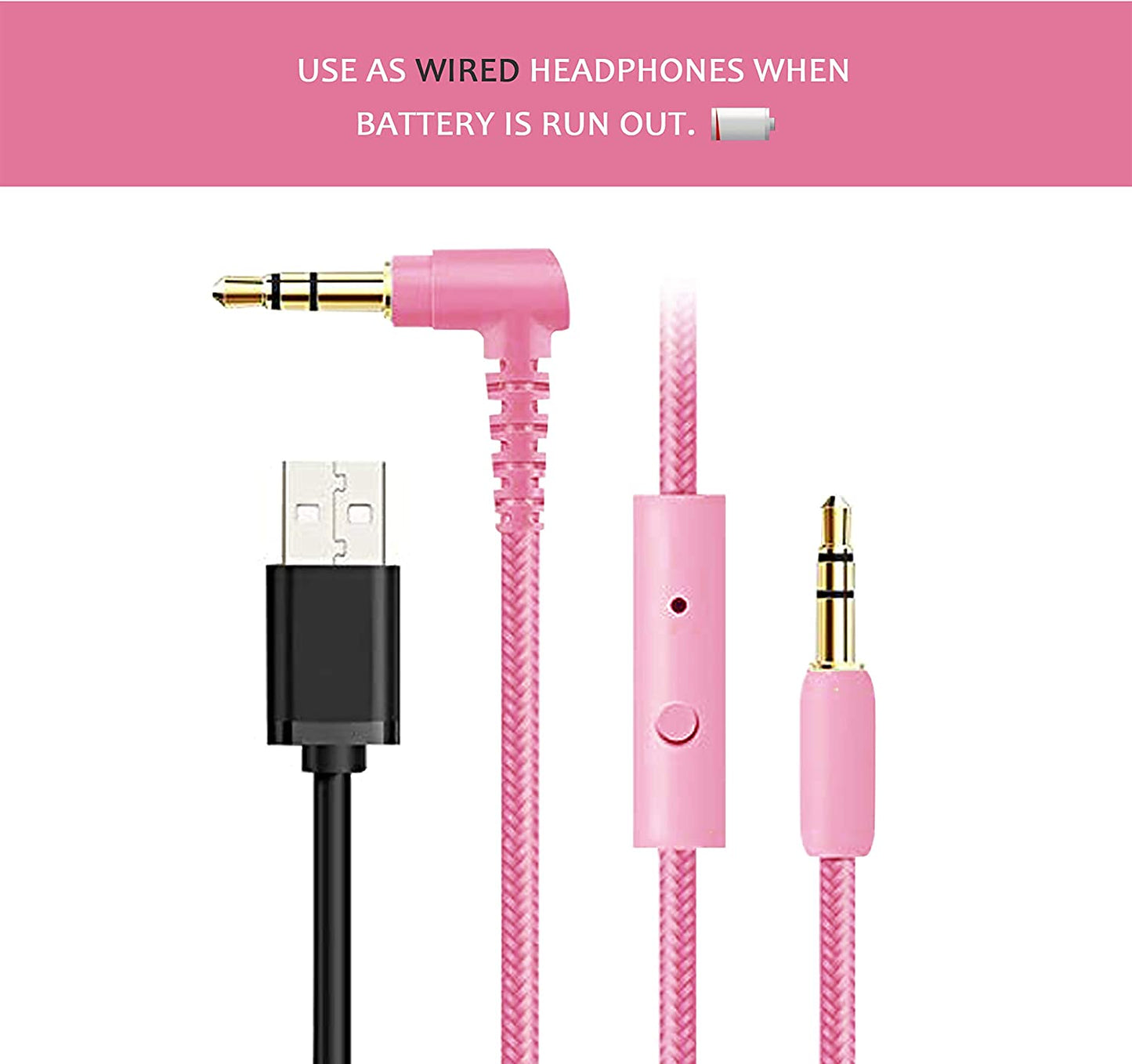 Cat Ear Bluetooth Headphones with LED Lights