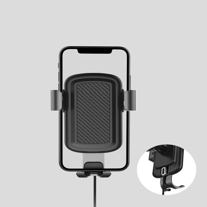Charging Car Phone Mount – Adjustable Grip Holder