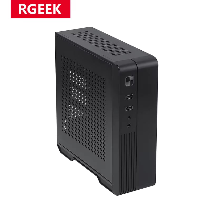 New Style ITX C04 Computer Case MX02 Mini Desktop Case Industrial Control HTPC Case Cooling Design
