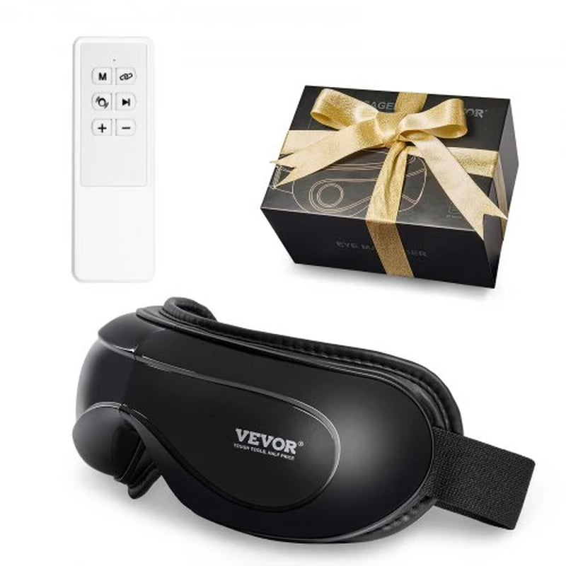 VEVOR Heated Eye Massager: 5 Modes, Bluetooth Music & Remote Control